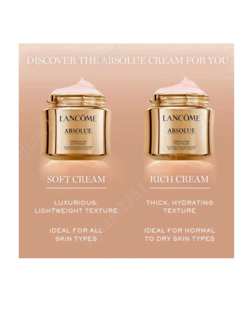 💖NEW💖Lancôme Absolue Revitalizing & Brightening with Grand Rose Extracts 7Pc Set